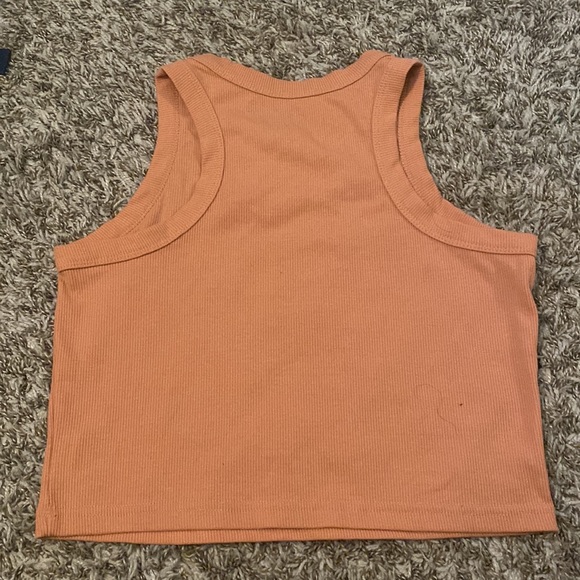 coral tank top - Picture 2 of 2